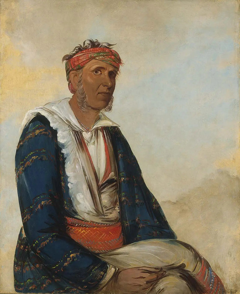 Cól-lee, przywódca bandy - George Catlin