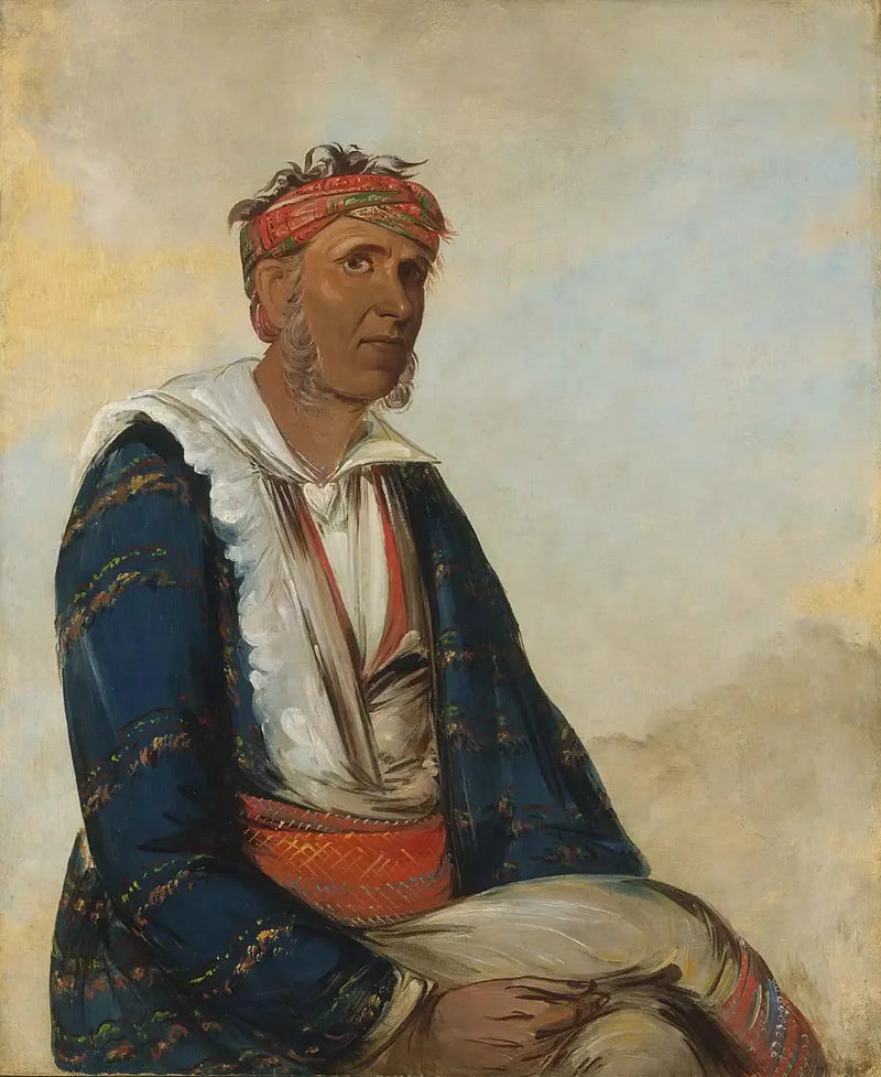 Cól-lee, przywódca bandy - George Catlin