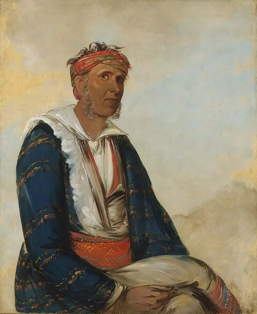 Cól-lee, przywódca bandy - George Catlin