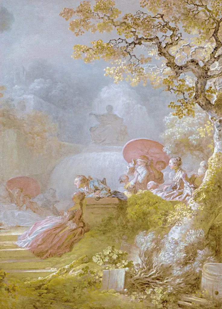 Gry w chowanego - Jean-Honoré Fragonard