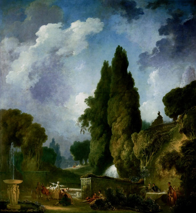 Gry w chowanego - Jean-Honoré Fragonard