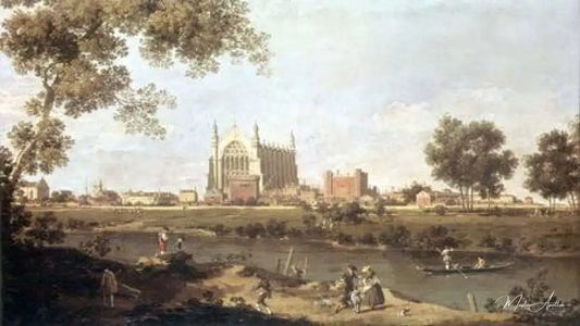 Collège d'Eton - Giovanni Antonio Canal - Reproductions de tableaux et peintures haut de gamme