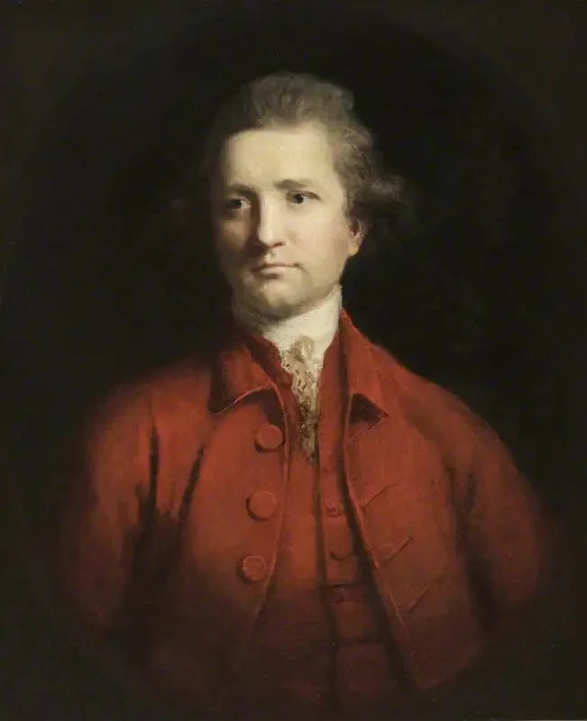 Pułkownik Aleksander Dow (1735/6 - 1779) - Joshua Reynolds