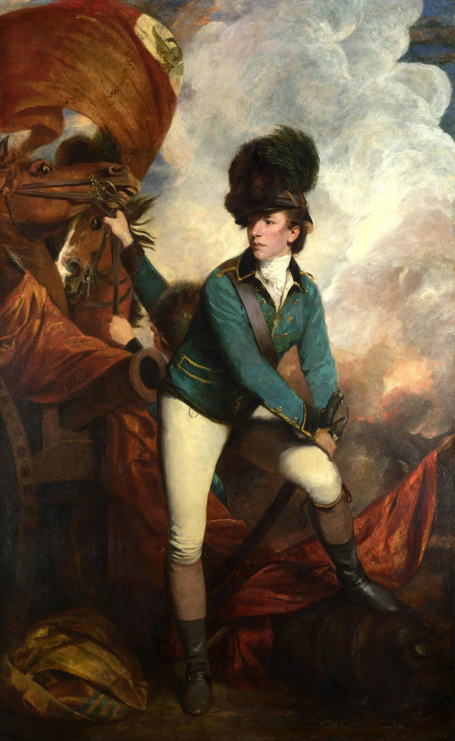 Pułkownik Tarleton - Joshua Reynolds