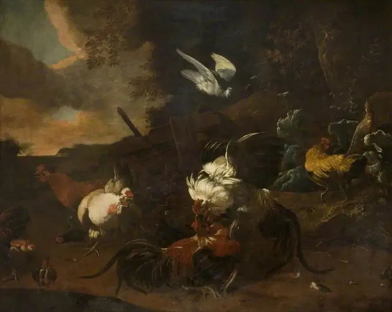 Wojna i pokój - Melchior de Hondecoeter