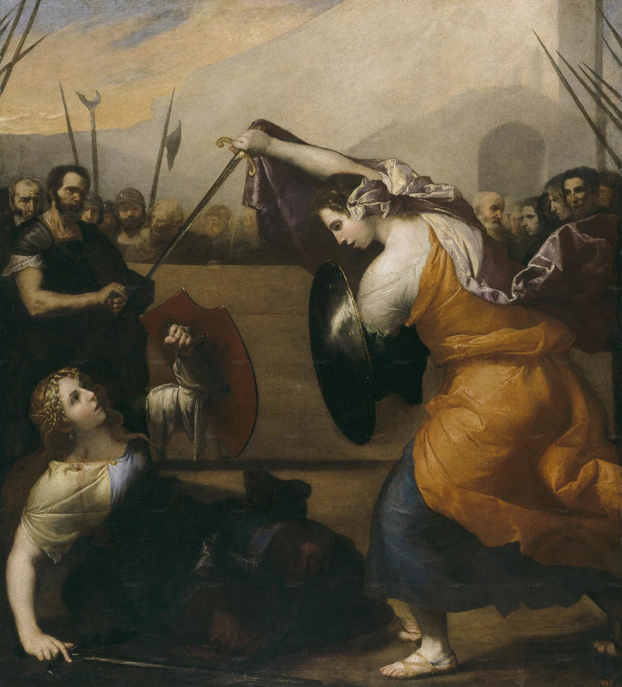 Wojna kobiet - Jusepe de Ribera