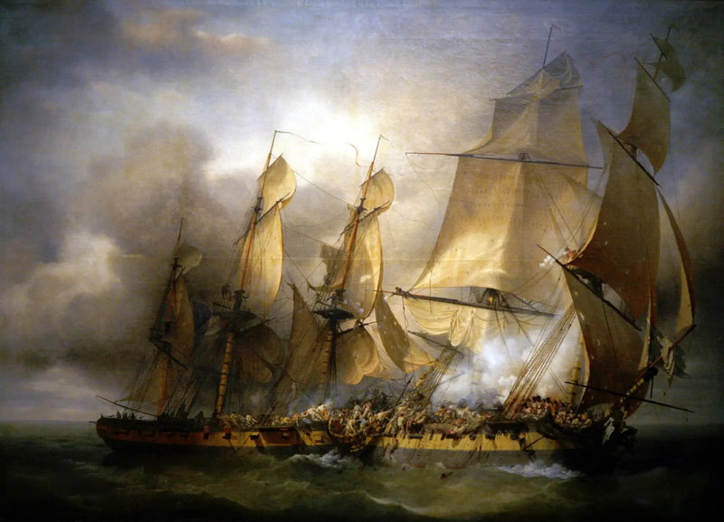 Walka La Bayonnaise z zasadzką - Louis-Philippe Crépin