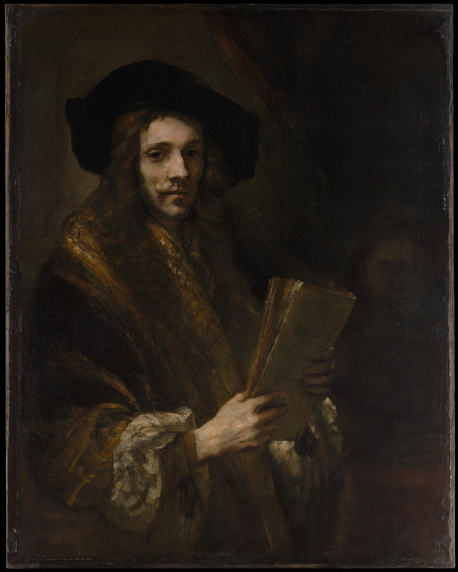Portret mężczyzny („Licytator”) - Rembrandt