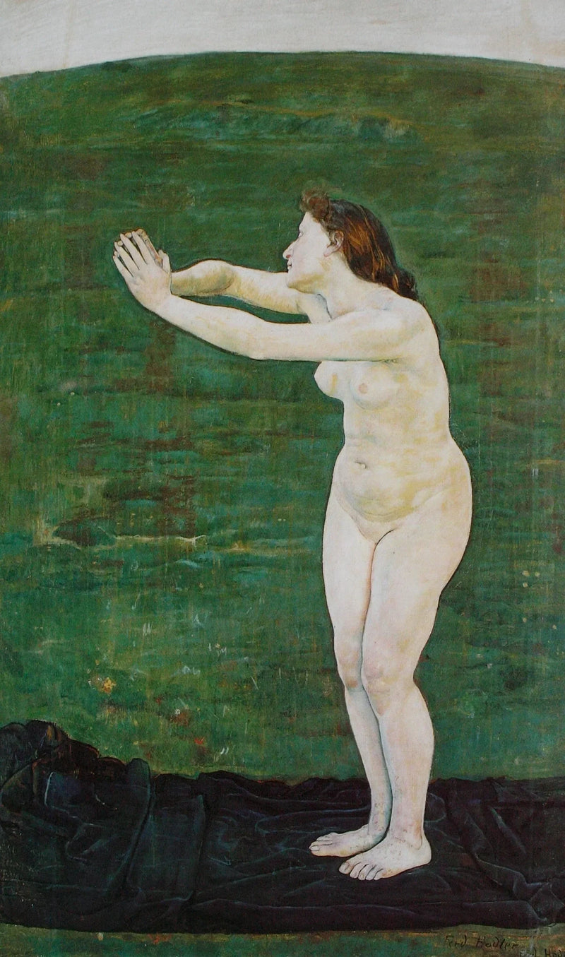 Komunia z nieskończonością - Ferdinand Hodler