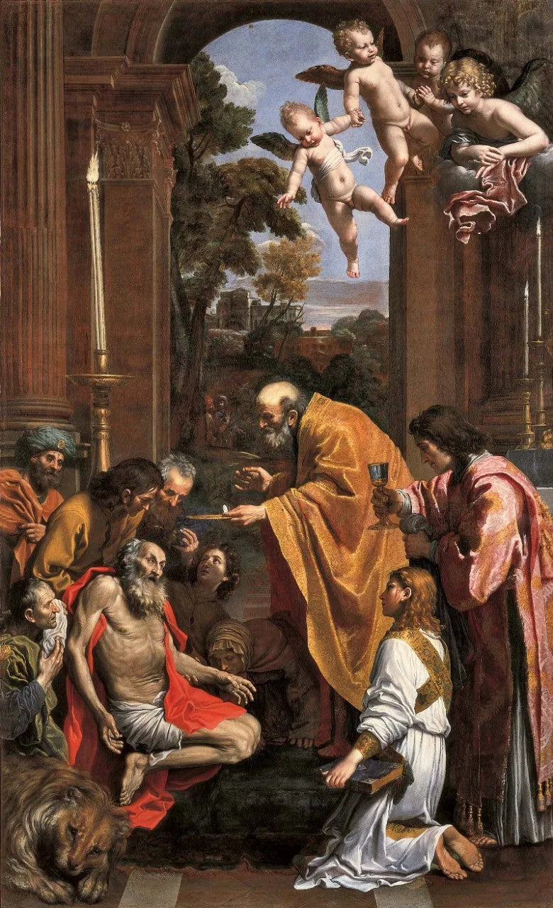 Komunia świętego Hieronima - Domenichino