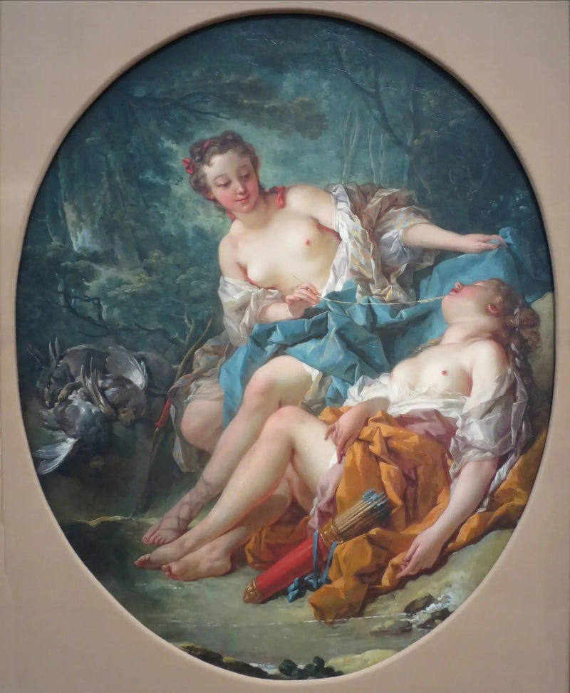 Towarzysze Diany - François Boucher