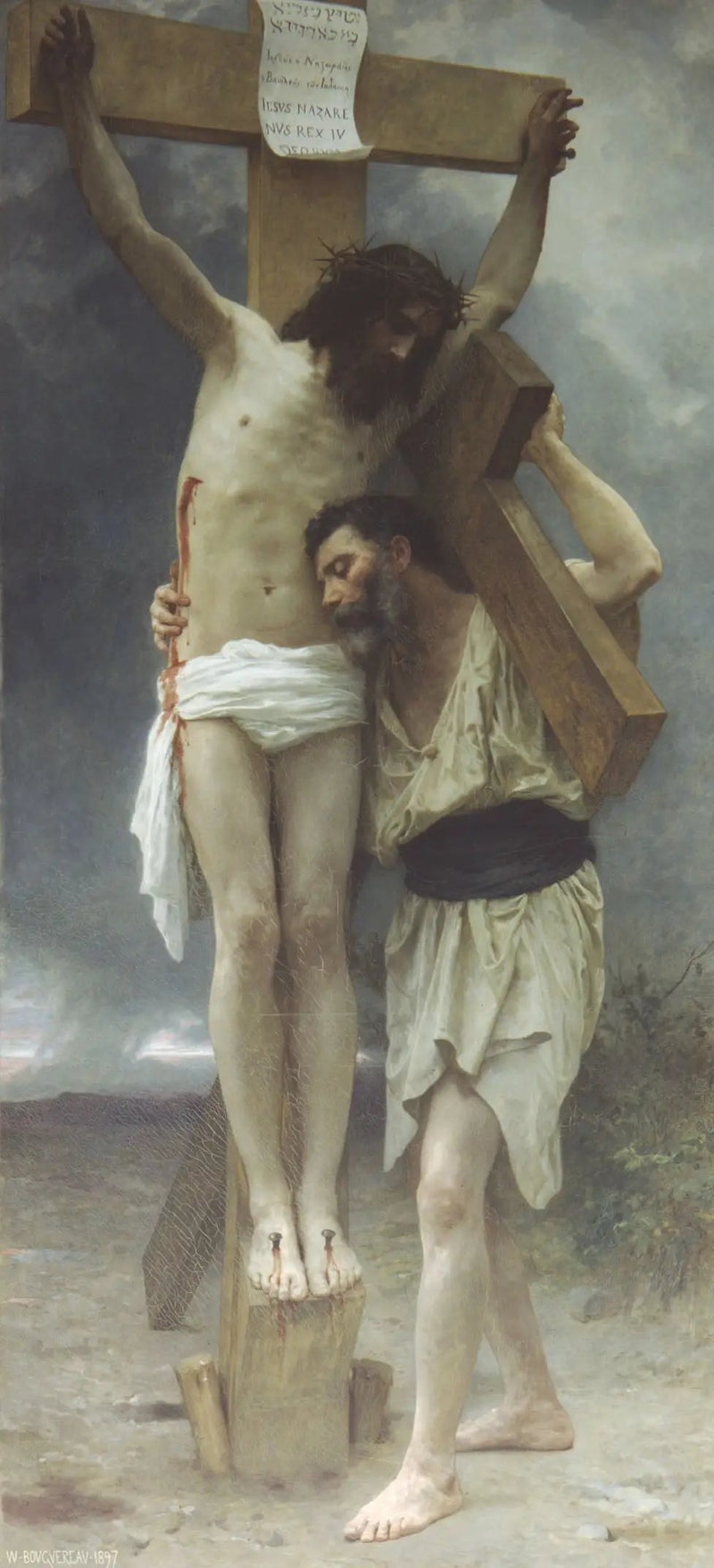 Współczucie! - Bouguereau