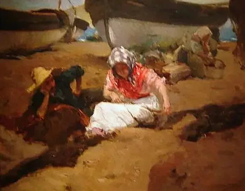 Kompozycja sieci - Joaquín Sorolla