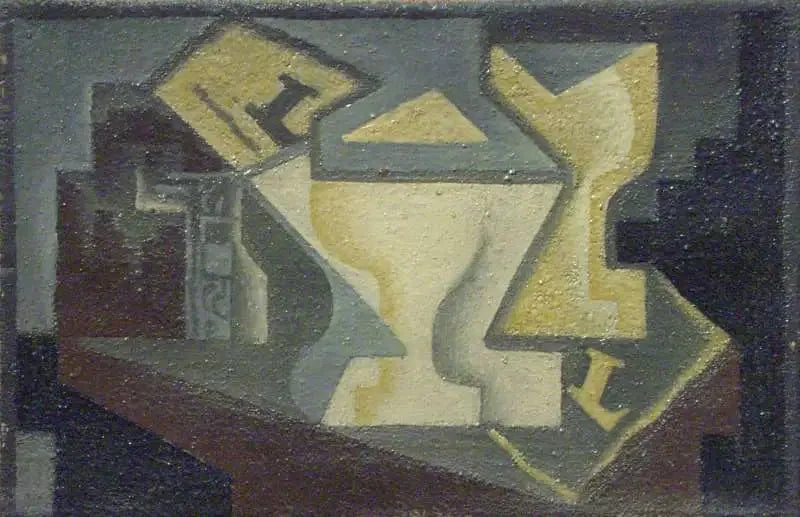 Kompozycja abstrakcyjna - Juan Gris