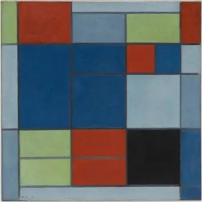 Kompozycja C - Piet Mondrian