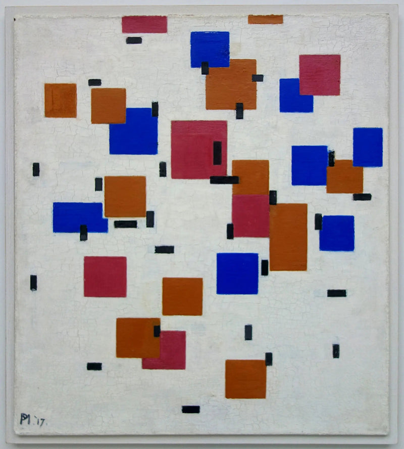 Kompozycja w kolorze A - Piet Mondrian