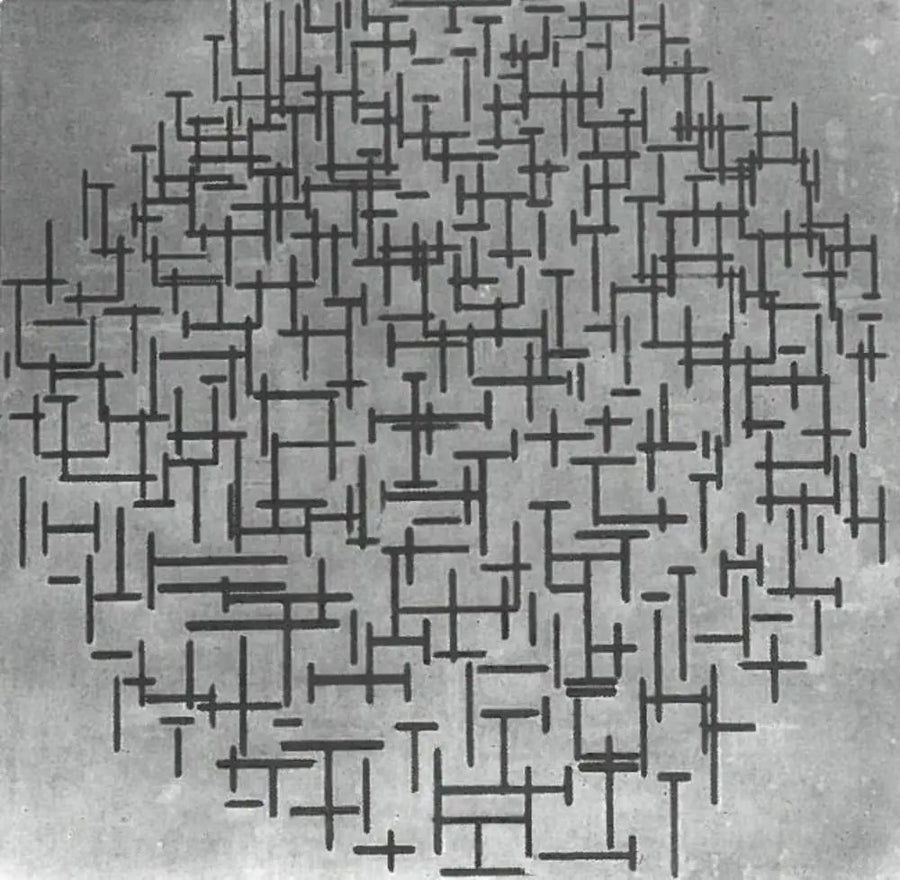 Kompozycja w linii - Piet Mondrian