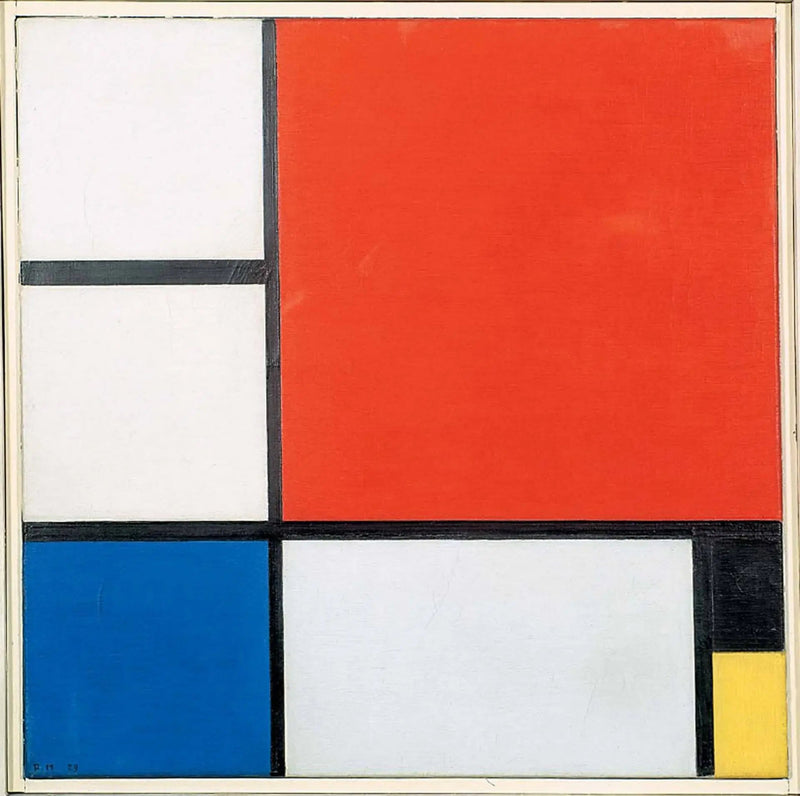 Kompozycja II - Piet Mondrian