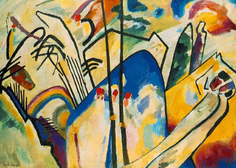 Kompozycja IV - Wasilij Kandinsky