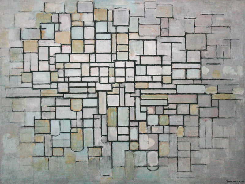 Kompozycja nr 11 - Piet Mondrian