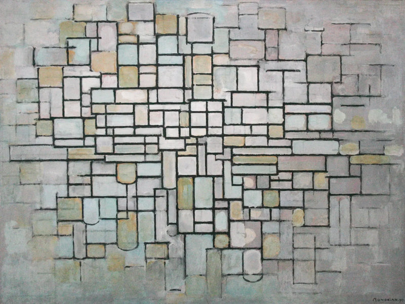 Kompozycja nr 11 - Piet Mondrian