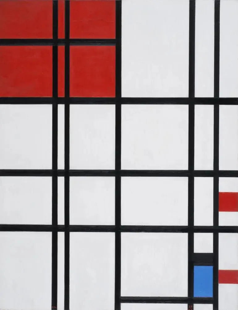 Kompozycja nr 7 - Piet Mondrian