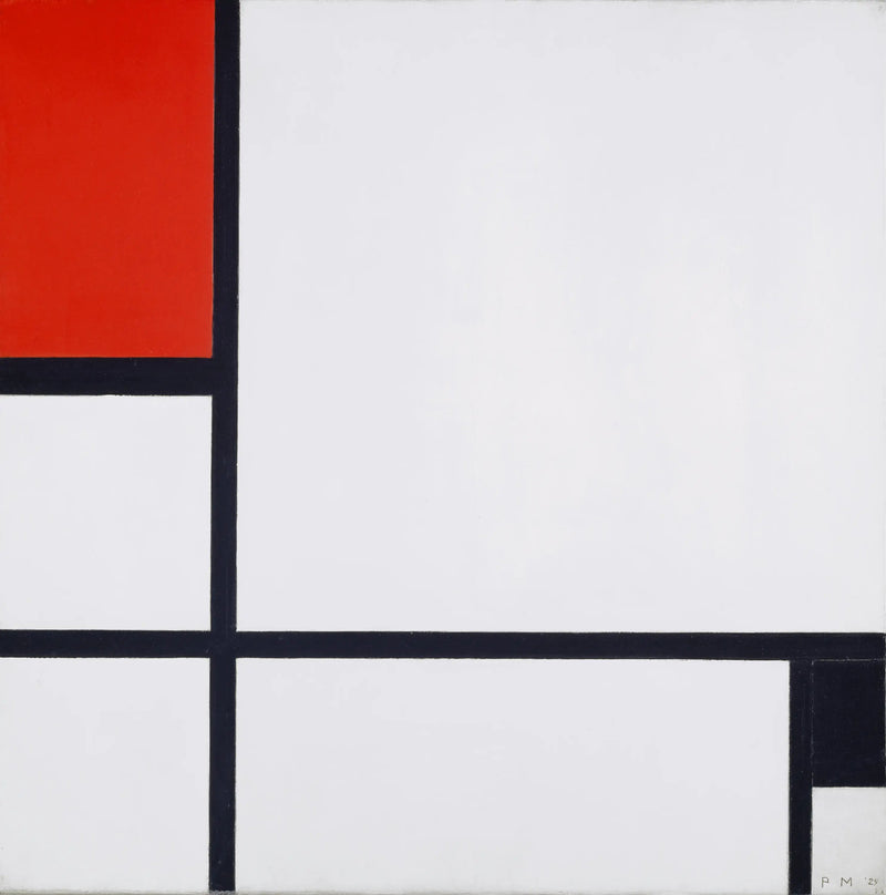 Kompozycja nr I - Piet Mondrian