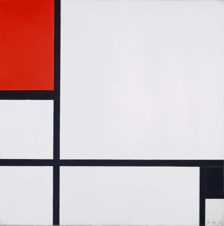 Kompozycja nr I - Piet Mondrian