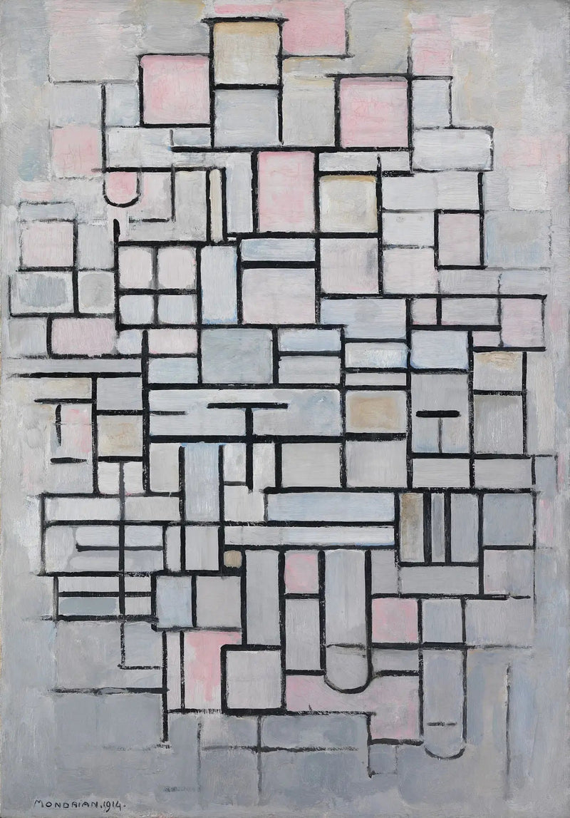 Kompozycja nr IV - Piet Mondrian