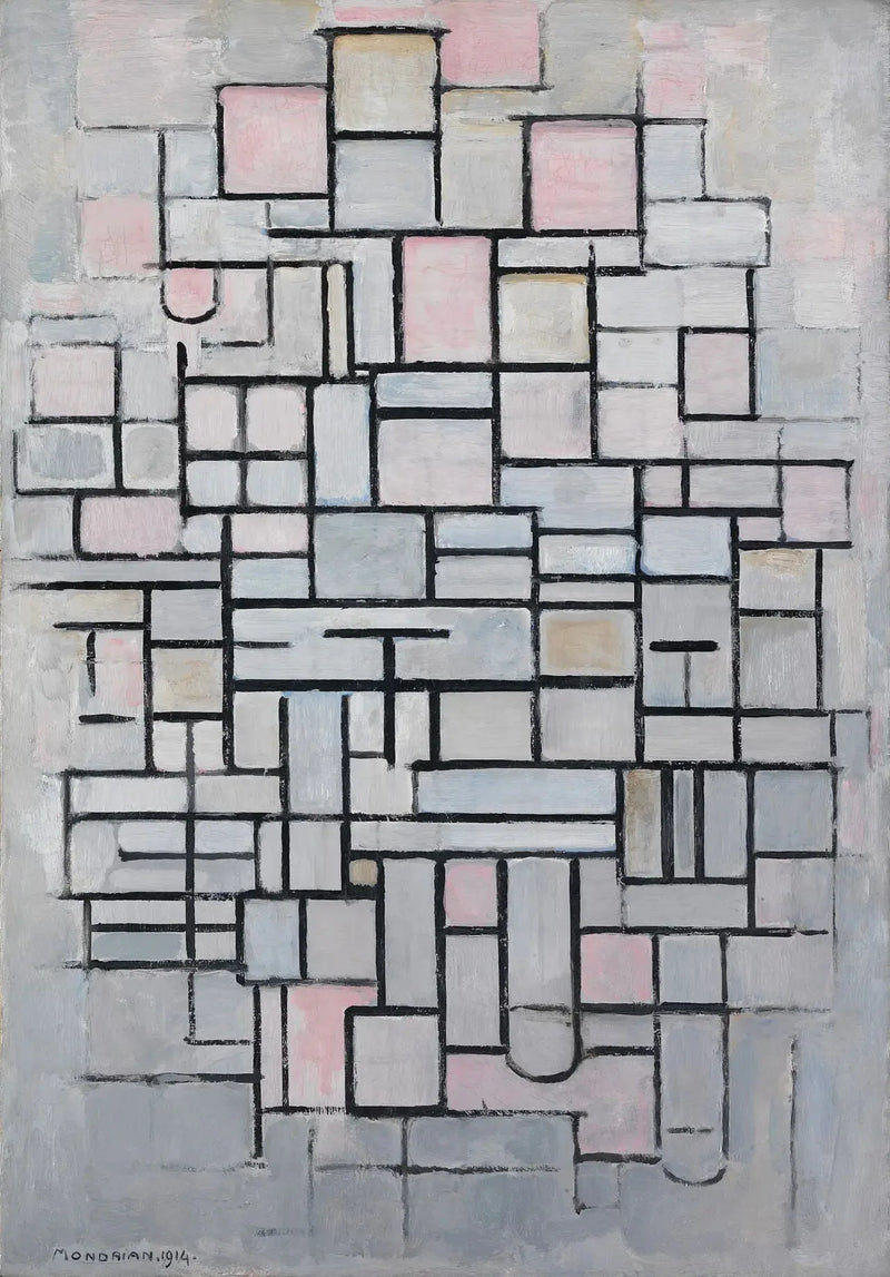Kompozycja nr IV - Piet Mondrian
