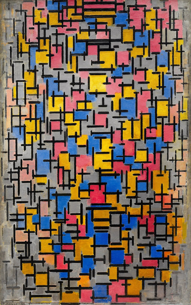 Kompozycja - Piet Mondrian