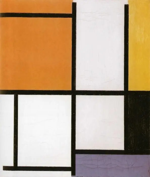 Kompozycja - Piet Mondrian