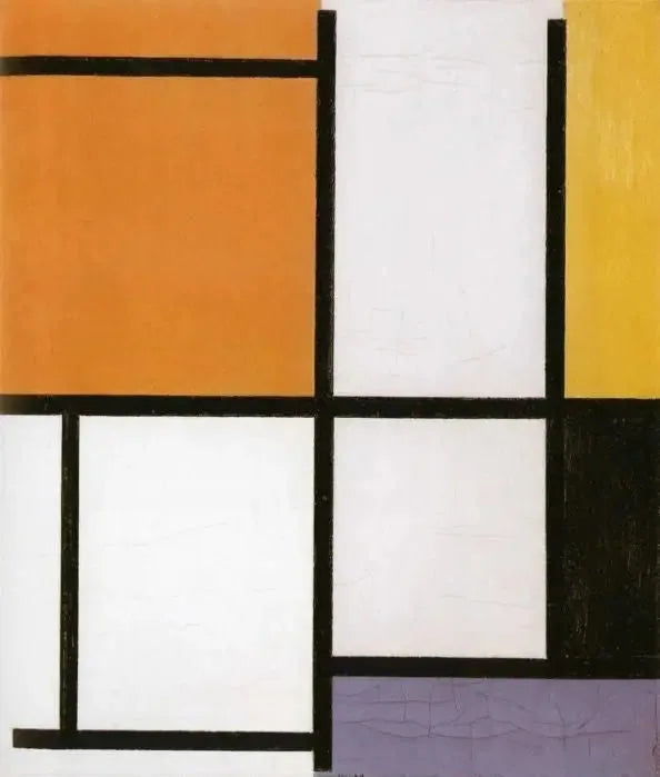 Kompozycja - Piet Mondrian
