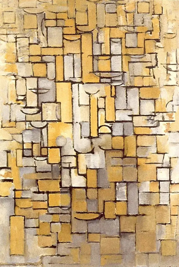 Kompozycja XIV - Piet Mondrian