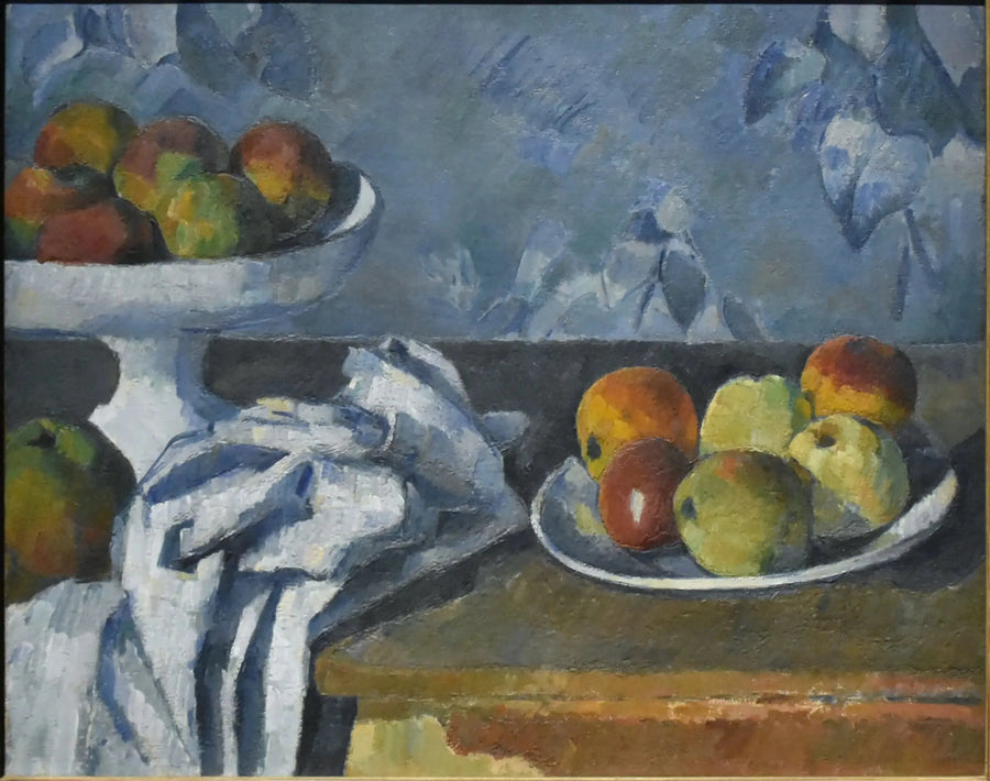 Compotier, talerz i jabłka - Paul Cézanne
