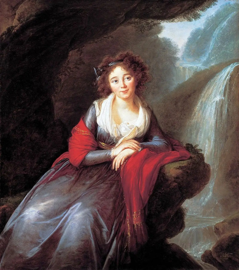 Hrabina Anna Potocka - Élisabeth Vigée Le Brun