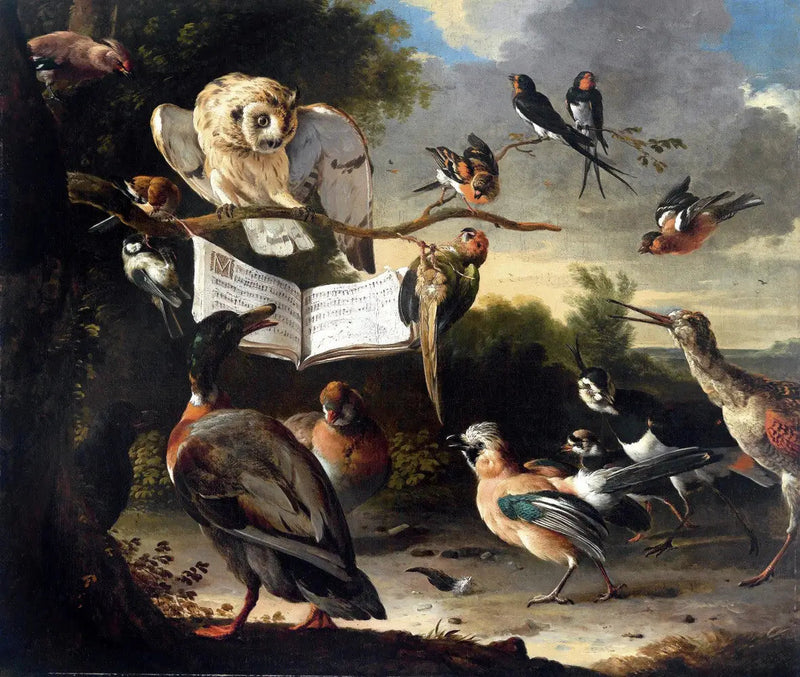 Koncert ptaków - Melchior de Hondecoeter