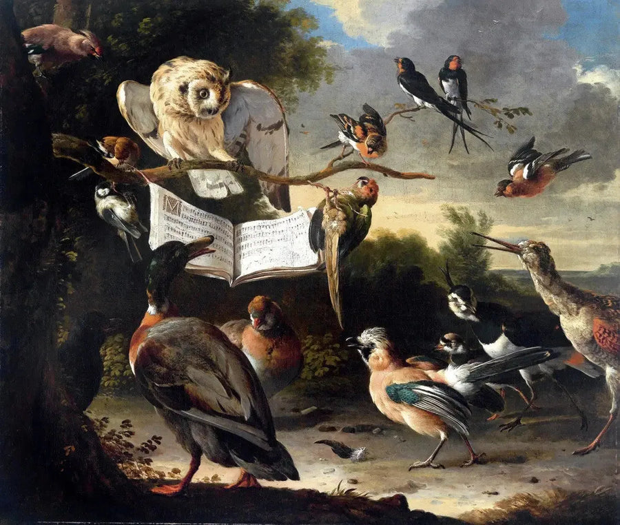 Koncert ptaków - Melchior de Hondecoeter