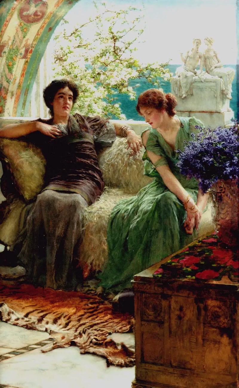 Nieprzyjemne wyznania - Lawrence Alma-Tadema