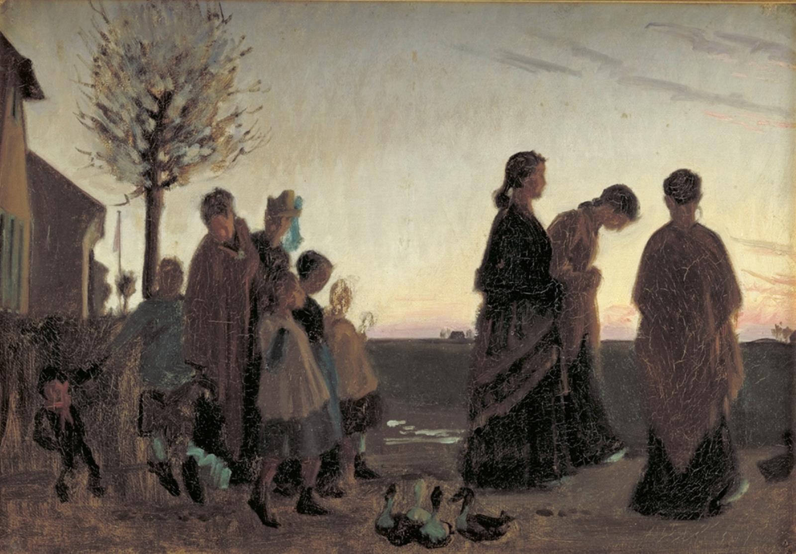 Confirmations-sondag. Dragør - Viggo Johansen