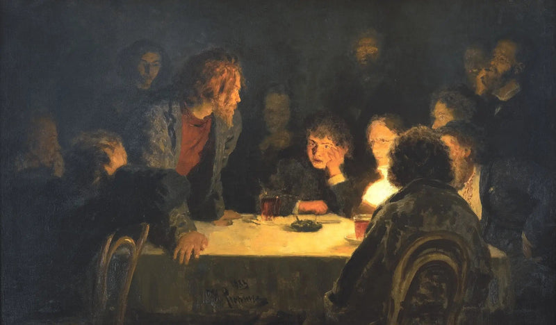 Rewolucyjne Zgromadzenie - Ilya Repin