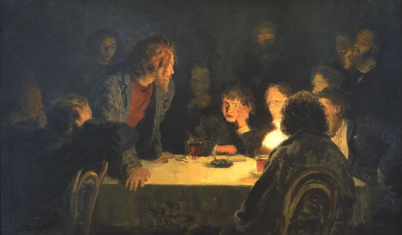 Rewolucyjne Zgromadzenie - Ilya Repin