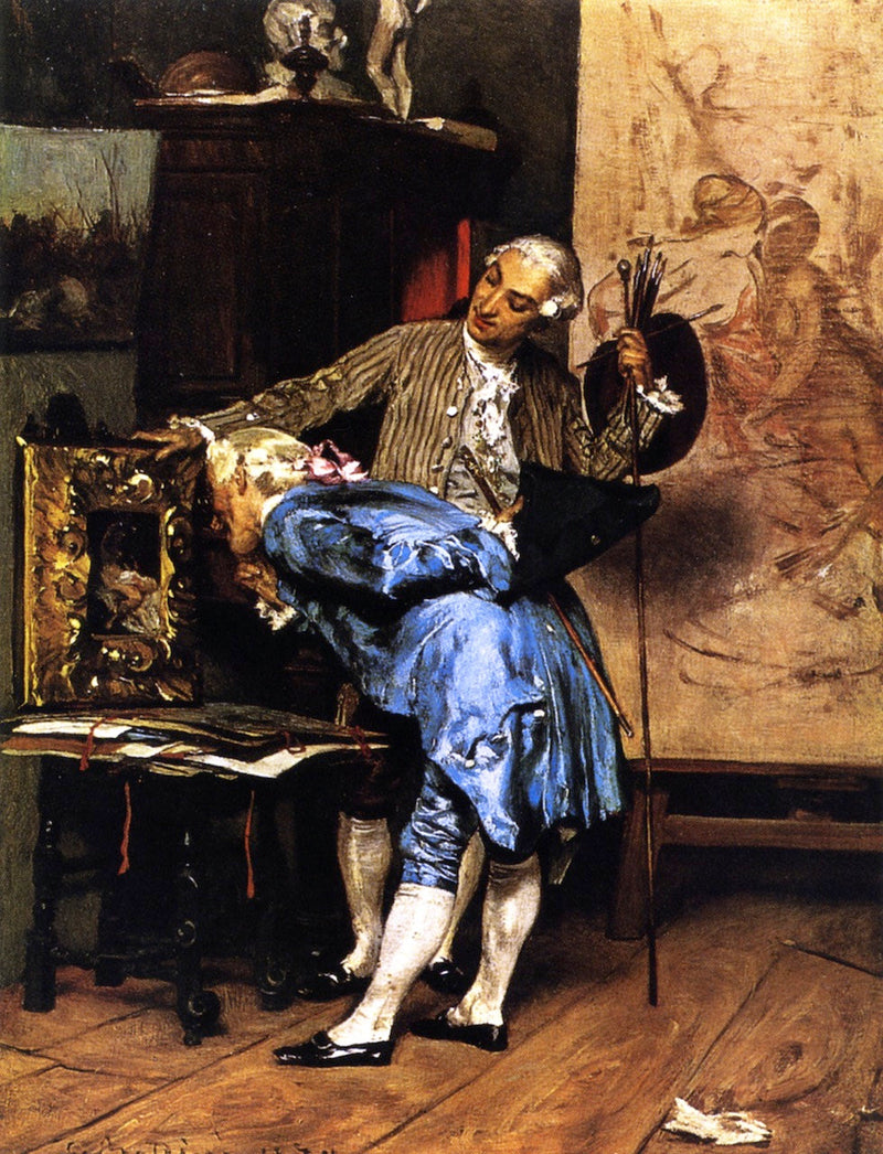 Koneser w pracowni artysty - Giovanni Boldini