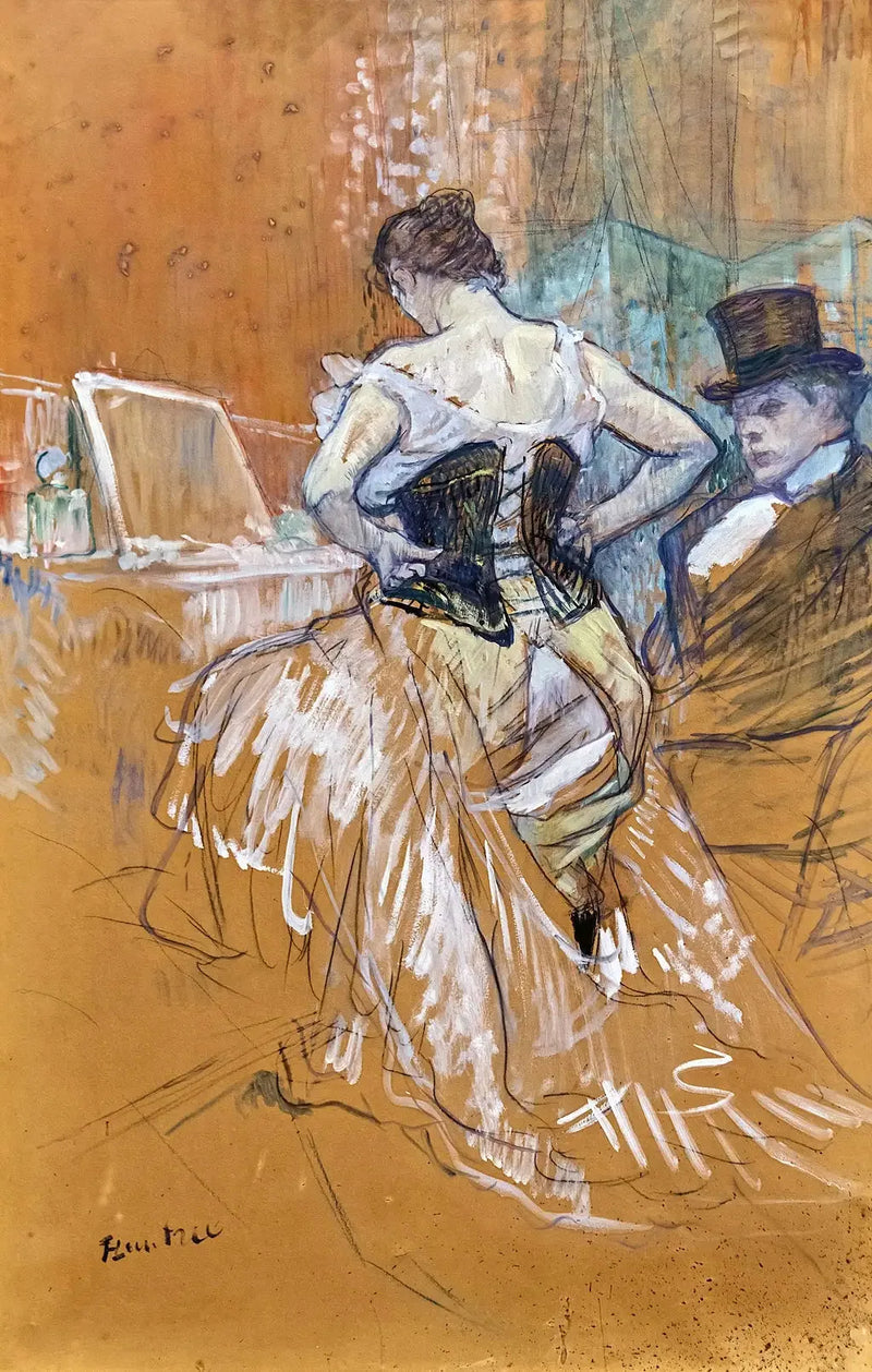 Podbój przejścia - Henri de Toulouse-Lautrec