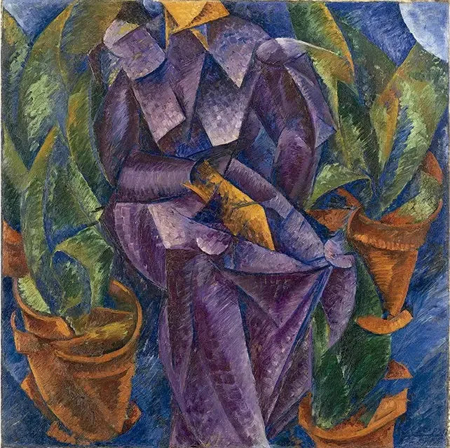 Budowa spiralna - Umberto Boccioni