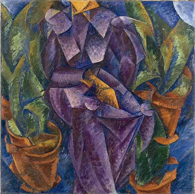 Budowa spiralna - Umberto Boccioni