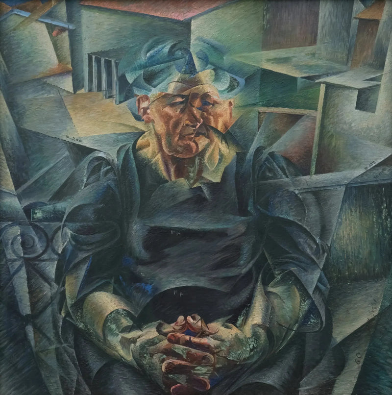 Konstrukcja pozioma - Umberto Boccioni