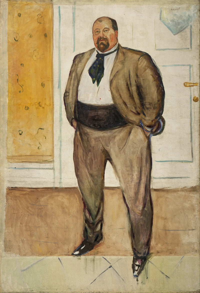 Konsul Christen Sandberg - Edvard Munch