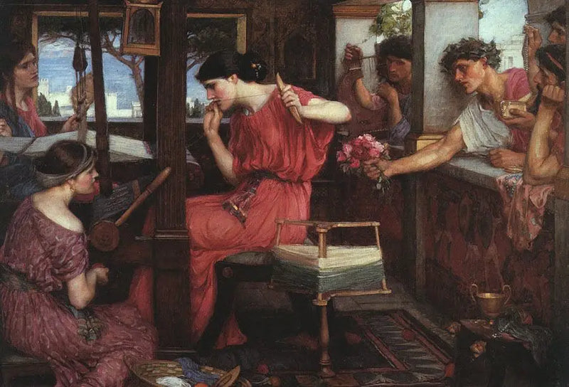 Konsultować z Oraklem - John William Waterhouse