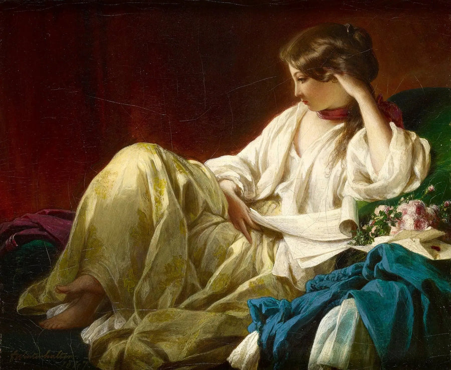 Kontemplacja - Franz Xaver Winterhalter